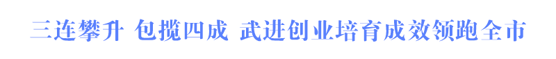 三连攀升 包揽四成 武进创业培育成效领跑全市